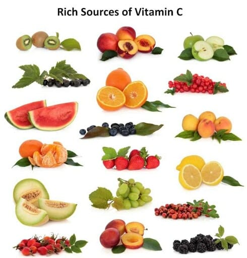 Rich source of vitamin c foods and drinks
