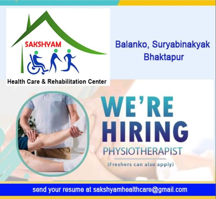 Physiotherapy Jobs at Sakshyam Health Care
