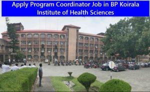Program Coordinator BP Koirala Institute of Health Sciences