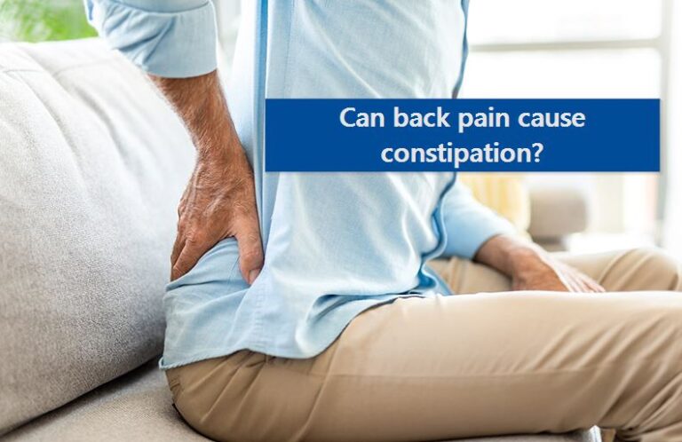 Can back pain cause constipation