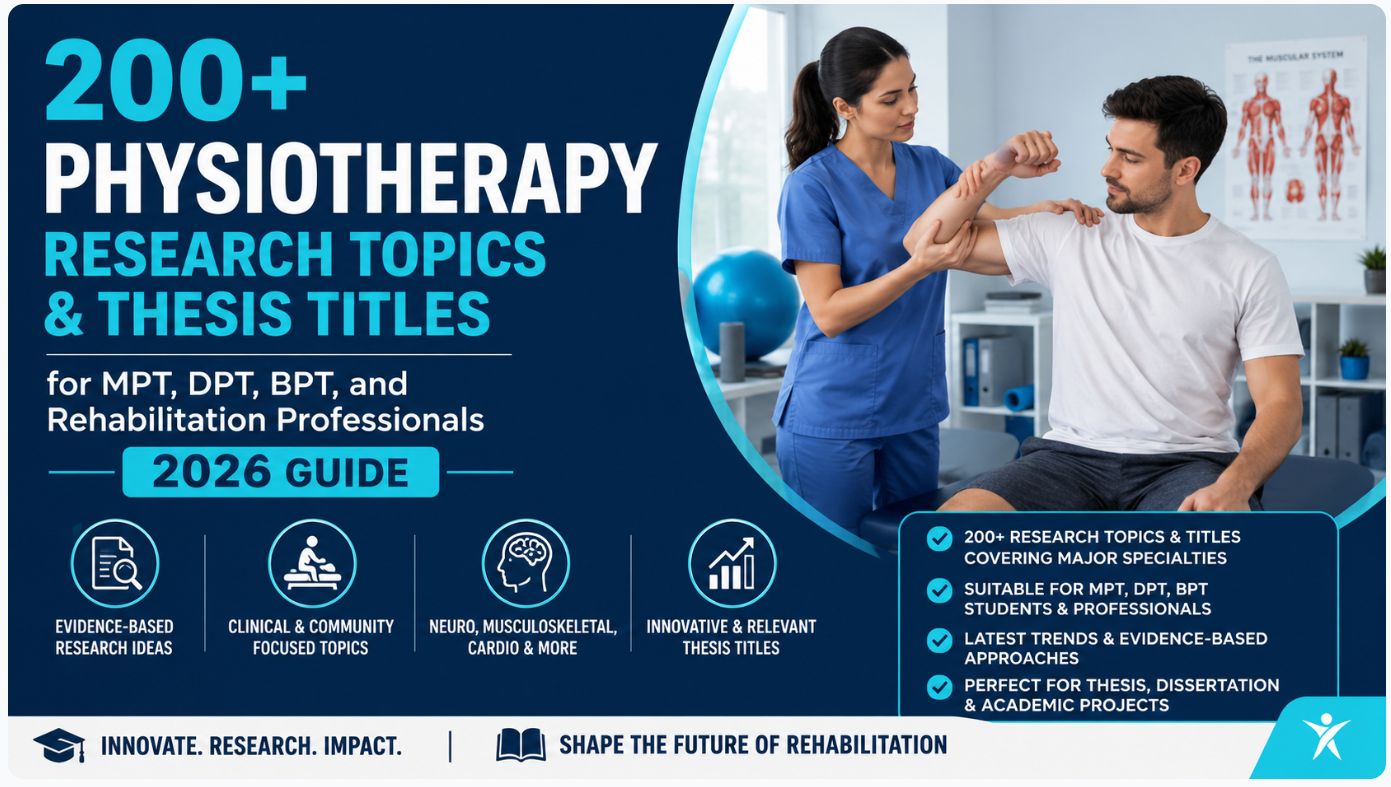 Physiotherapy Research Topics and Thesis Titles