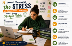 How I Manage the Stress of Assignment Deadlines With 7 Simple Lifestyle Habits