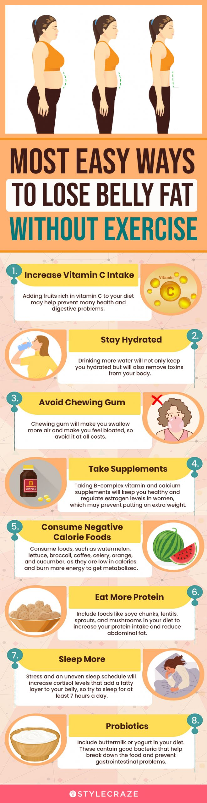 How to Lose Body Fat Without Working Out: 5 Proven Ways 1 Lose Body Fat without exercise